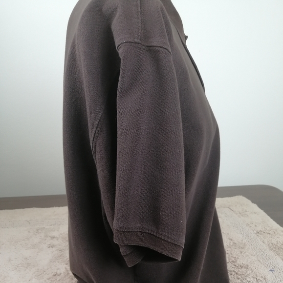ST John Bay Heritage Pique Brown XL Brown Shirt - Picture 4 of 7